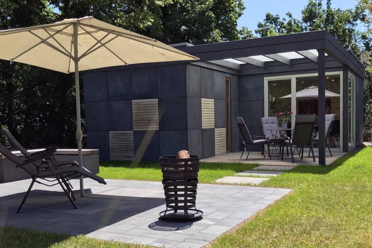 Cube-House Ferienhaus in Franken Volkach Buitenkant foto